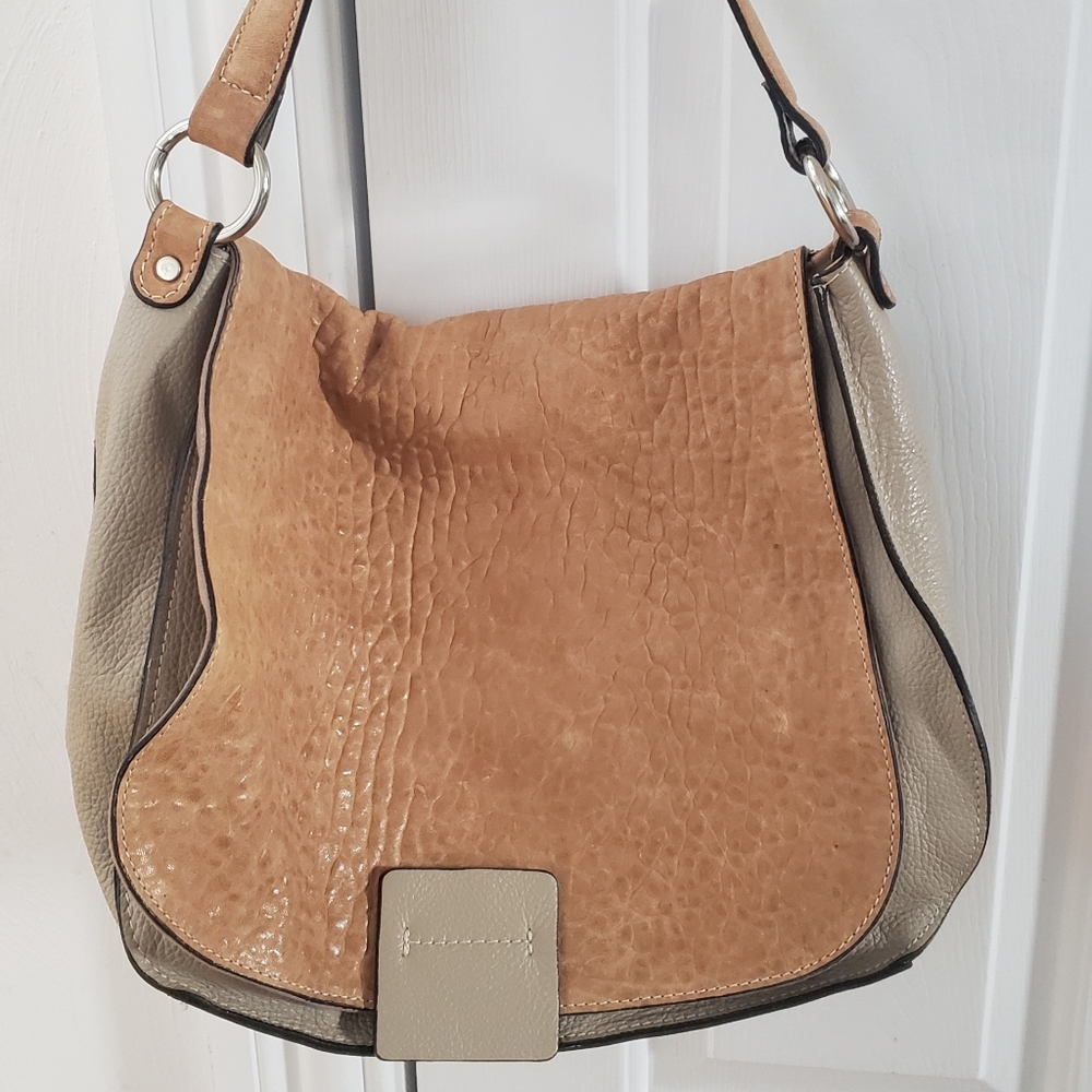 INNUE Italian leather hobo shoulder bag